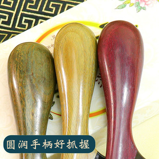 角缘天然大号牛角梳防护发静电脱发牛角按摩梳檀木居家用女梳子
