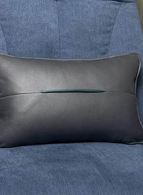 新款科技布抱枕沙发客厅靠枕靠垫橙色抱枕套不含芯轻奢靠垫套枕头