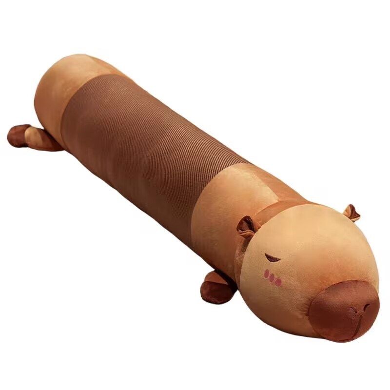 卡皮巴拉藤席抱枕女生侧睡夹腿睡觉专用长条枕儿童男生床头靠垫夏,玩具/童车/益智/积木/模型,毛绒/玩偶/公仔/布艺类玩具,淘宝优惠券,粉丝福利购,淘宝优惠卷