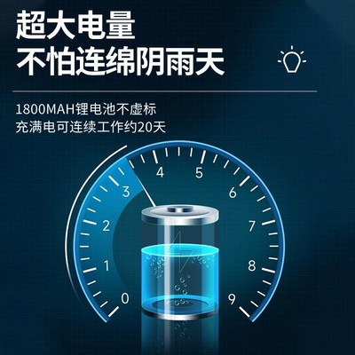 三色信号灯太阳能网标灯船上航行灯爆闪灯防水海上警示闪光灯船用