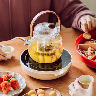 玻璃茶壶 树可围炉煮茶电陶炉蒸煮一体泡茶器小家用室内煮茶炉套装