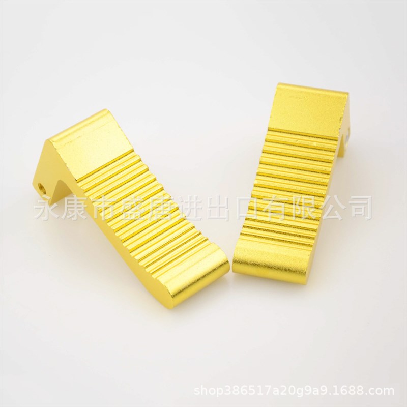 GOOFIT 1 对小脚钉 7 形脚踏板替换 2 冲程 47cc 49cc  金色