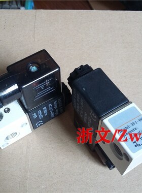 电磁阀3V1-06-DC24V 3V1-M5-DC24V 3V1-06-AC220V A B