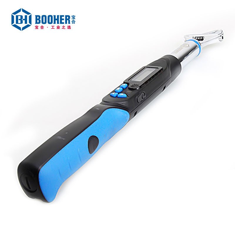 Booher宝合数显扭力活扳手高精度扭矩活动开口扳手6.8-135 Nm