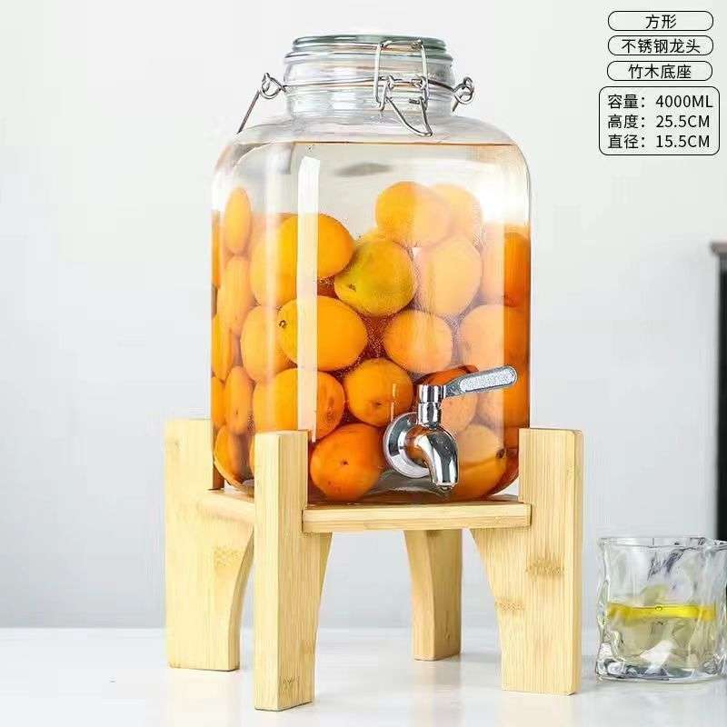 泡酒玻璃瓶专用酿酒密封罐果酒加厚杨梅空瓶容器酒坛子青梅酒中高