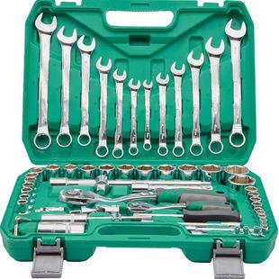 套筒61件套汽车修理工具套装 汽修套筒工具箱套装 套筒扳手工具