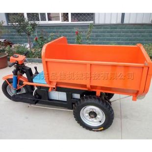 电动三轮车 载拉运工具车 家用农用货物搬运粮食运输车 砂浆细石装
