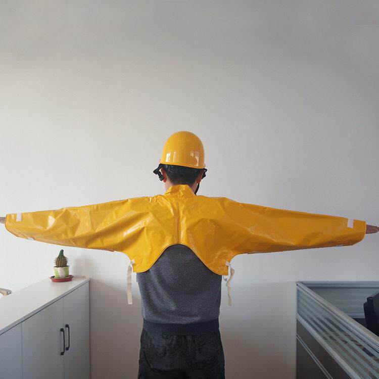缘YS216-VMN0103绝披肩电工检修压防护服防电-击树脂绝缘服