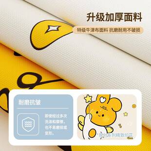 布艺折叠储物筐衣服被子收纳箱家用大容量衣物整理神器搬家打包袋
