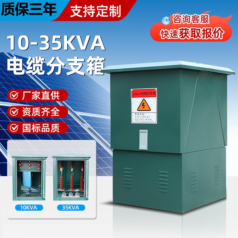 10kv35KV高压电缆分支箱厂家欧式DFW12一进二三四出分接T对转接箱