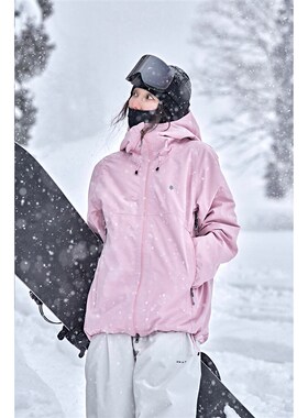 AWKA滑雪服女款男士2025新款单板双板防水专业3L加棉滑雪衣外套冬