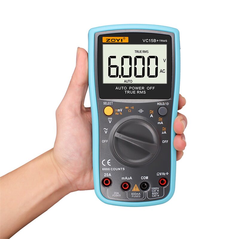 ZOYI众仪VC17B+ VC15B+ ZT219 四位半数字高精度自动量程万用表