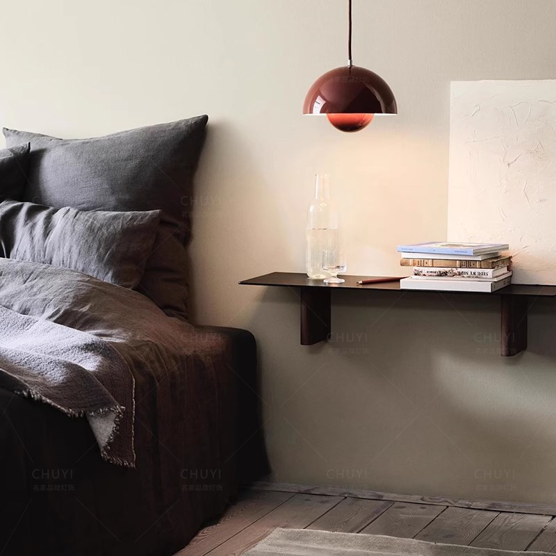 丹麦traditino花苞吊灯VP1北欧现代经典卧室床头灯吧台餐厅吊灯具