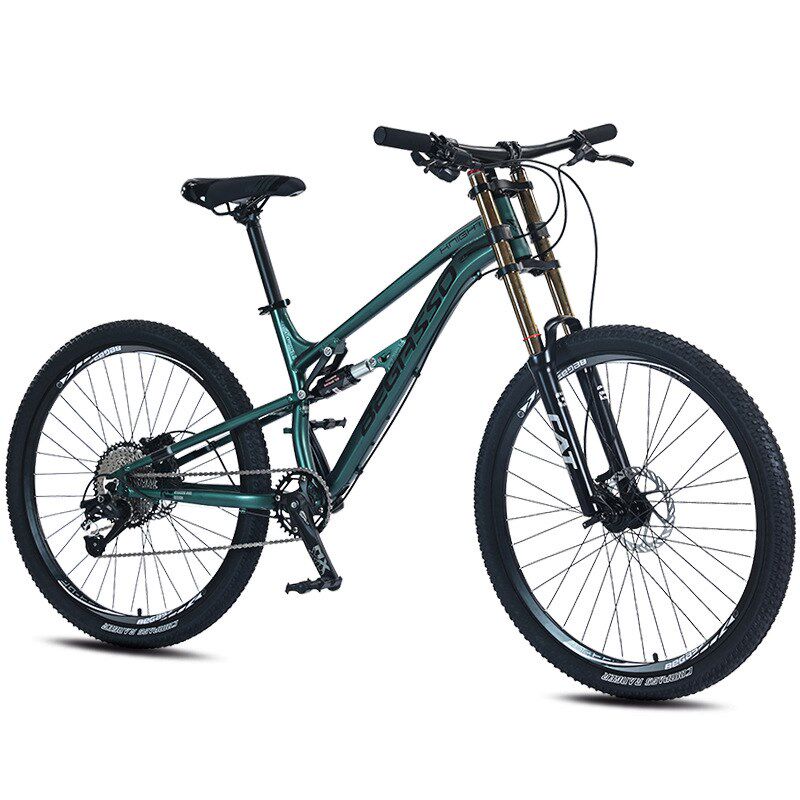 铝合金27.5/26寸软尾山地车成人男式山地自行车减震bike