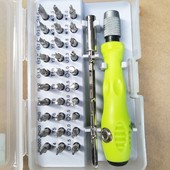 多功能螺丝刀套装 家用万能起子改锥电脑笔记本手机维修拆机工具