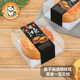 轻奶酪芝士烘焙西点盒子100套 岩烧蜂蜜盒 4寸酸奶芝士蛋糕包装 盒