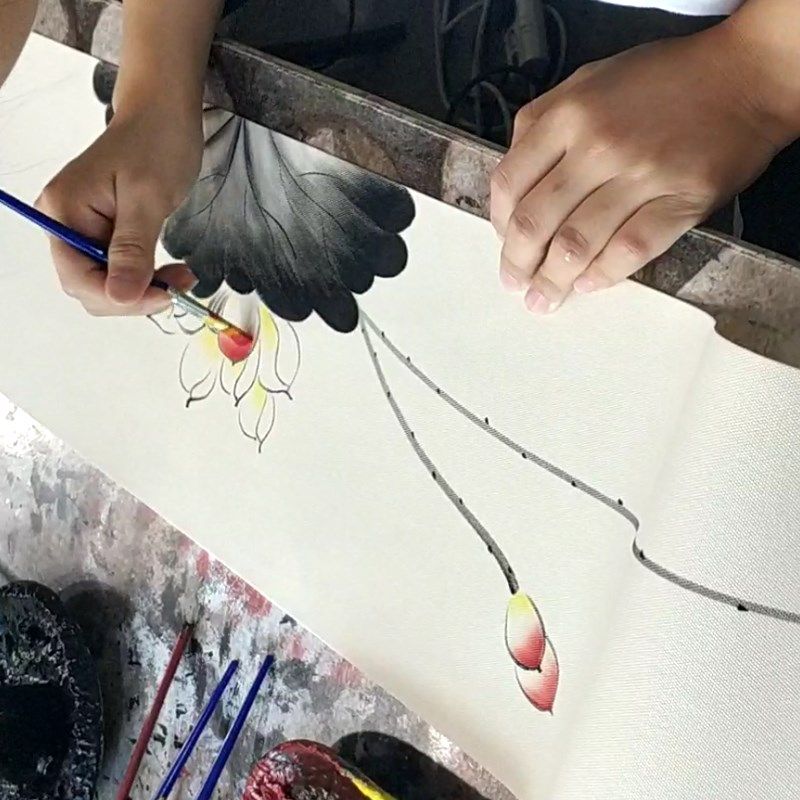 手绘长条茶席禅意新中式桌旗茶桌茶台端茶垫水墨风布艺防水茶旗,居家布艺,茶席,淘宝优惠券,粉丝福利购,淘宝优惠卷