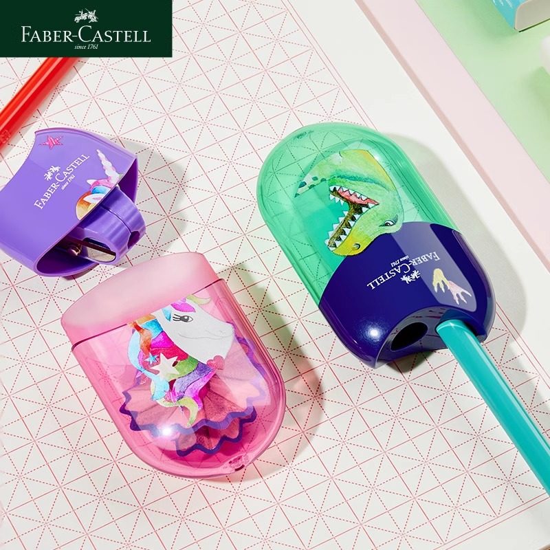 辉柏嘉单/双孔椭圆笔刨小巧可爱