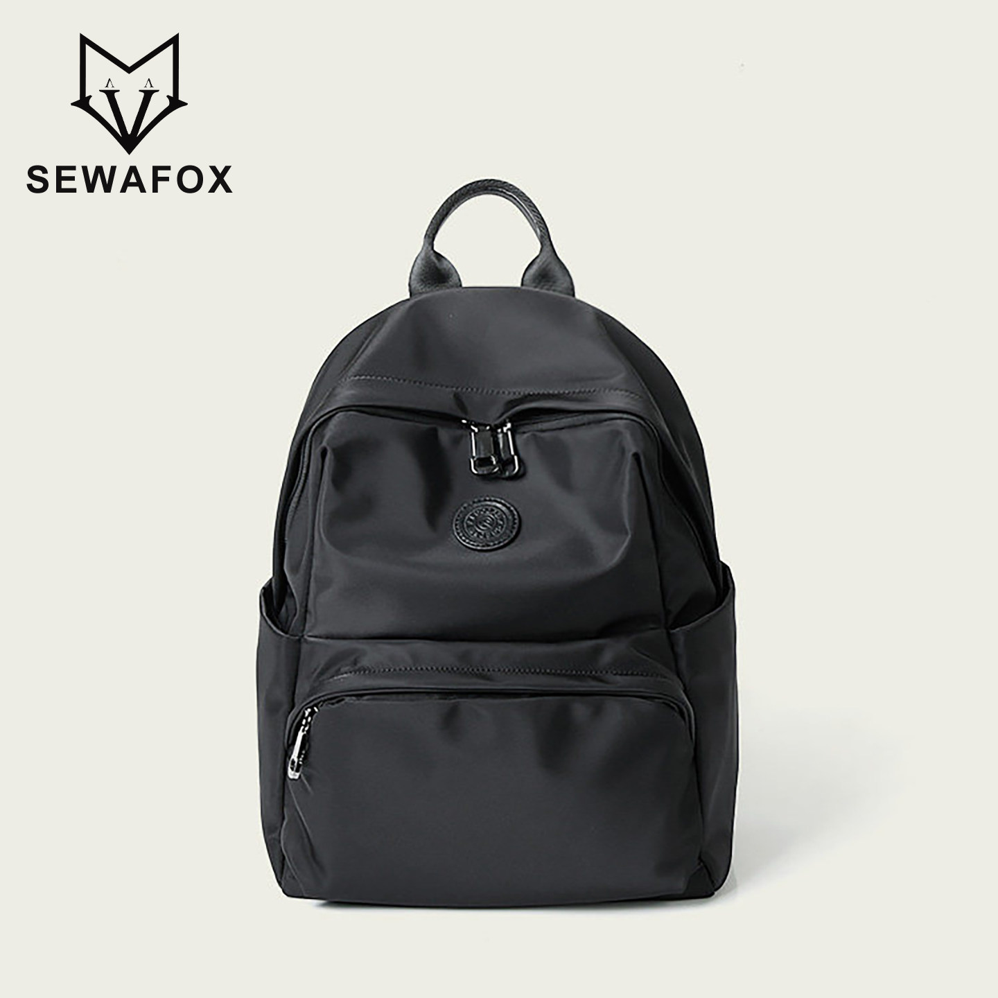 高级感轻便双肩包2026新款女牛津布大容量防泼水旅行电脑背包男士