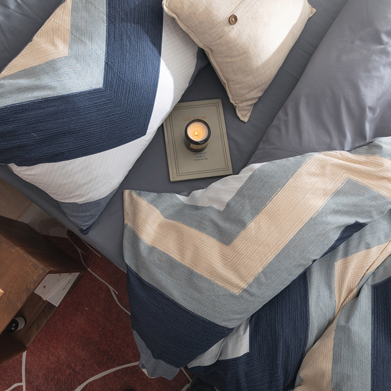 被套全棉七件套四季通用被芯枕芯一整套全套学生被子六件套被褥男