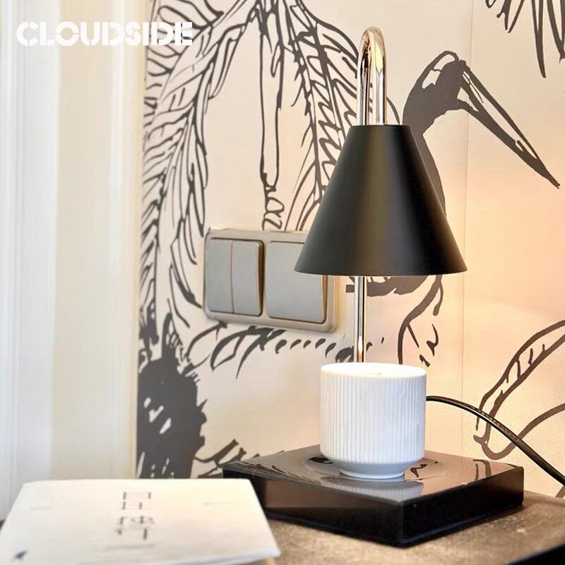 大理石香薰融蜡灯热熔灯暖蜡灯融烛灯床头台灯扩香灯氛围小夜灯,家居饰品,香薰融蜡灯,淘宝优惠券,粉丝福利购,淘宝优惠卷