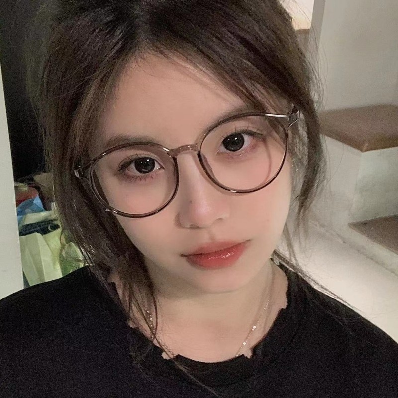 超轻TR90眼镜框女款近视可配有度数镜片素颜显脸小眼睛镜架韩版潮