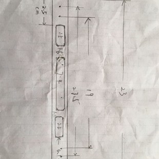 加工各类门锁扣板门框扣片门盖片导向片防盗门房门定制铁片锁边