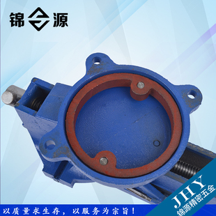 鸿源重型台虎钳家用老虎台钳工作台3寸4寸6寸8寸10寸小型台虎夹钳