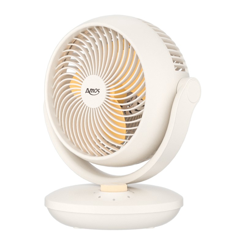 亚摩斯桌面风扇电风扇台式循环扇3档风小型宿舍静音卧室家用风扇