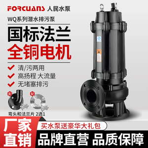 人民WQ高效排污潜水泵抽泥浆