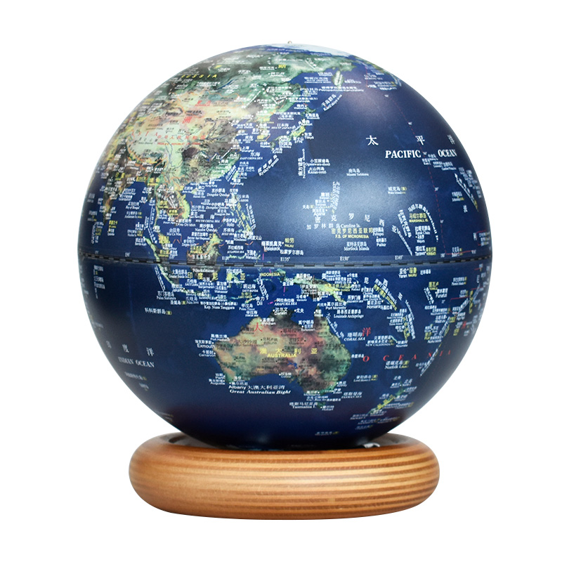 funglobe地球仪25cm中号学生用初中生中AR高清办公室玄关摆件智能