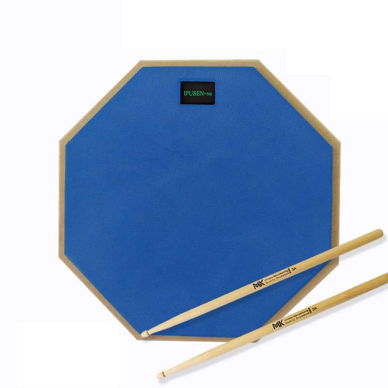 台湾MK哑鼓垫12寸架子鼓鼓垫练习鼓爵士鼓哑鼓套装打击板初学入门