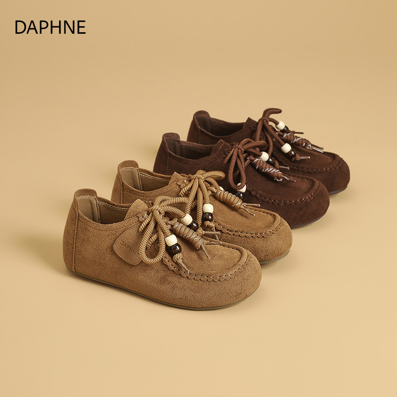 达芙妮厚底全包勃肯鞋2025新款