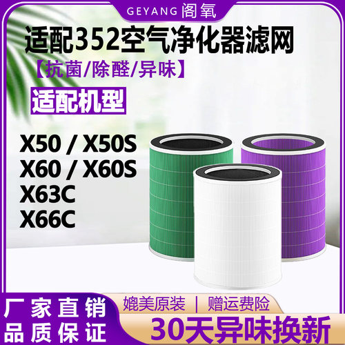 除尘霾抗菌除异味除甲醛滤网