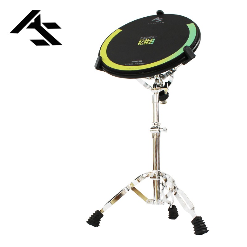 AS哑鼓套装12寸架子鼓哑鼓垫初学入门亚鼓垫节拍器练习鼓家用