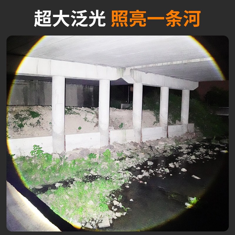 头灯超长续航新款野外强光超亮矿灯头戴式照明灯户外手电登山钓鱼