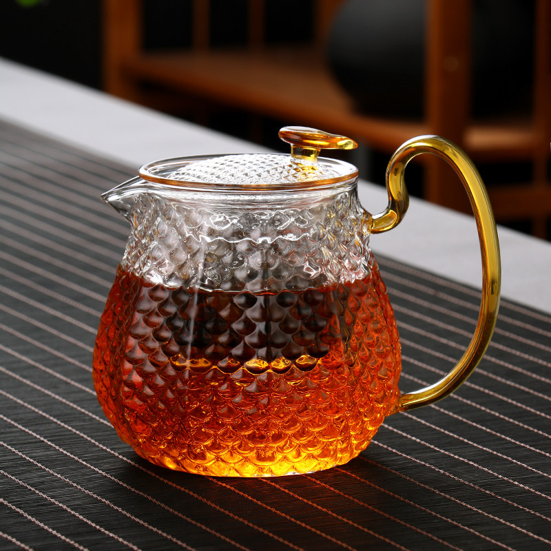 耐热玻璃壶锤纹加厚茶养生壶泡茶壶全玻璃过煮茶器家用装,餐饮具,茶壶,淘宝优惠券,粉丝福利购,淘宝优惠卷