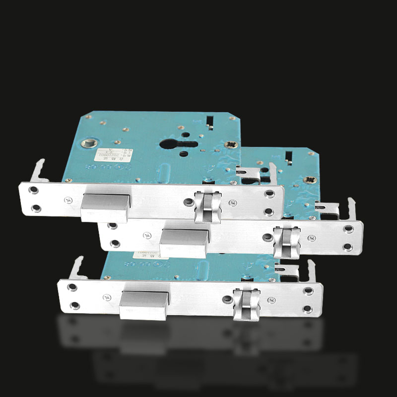 王W利 力不锈钢双活双快指纹锁 全钢33*210锁体 智能体