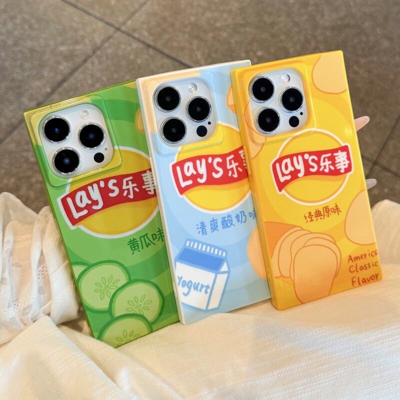 创意多味薯片新款适用苹果17promax手机壳iphone16pro高级感ip15plus个性14por全包air防摔13超火12保护11套