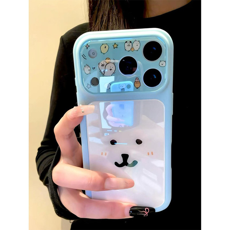 卡通自嘲熊和朋友适用于苹果17promax手机壳iphone16pro新款ip15plus高颜值14por可爱13女款air保护12防摔套