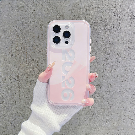 新年数字2026新款适用苹果17Pro手机壳iPhone16max13小米15华为mate80pura70k90note14荣耀400vivox200magic8