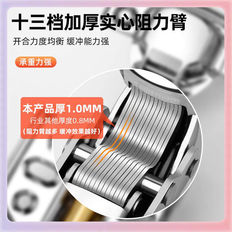衣柜荷叶扣不锈钢厨房柜门中弯大湾液压缓冲阻尼飞机合页鞋拒铰链
