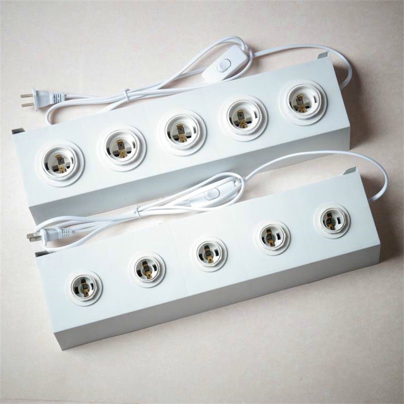 门市灯泡试灯台E27展示灯座展览架EE1光源测试灯头试电灯坐