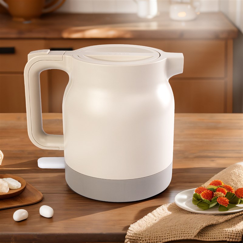 全季酒店同款cetis美爵信达电热水壶家用304不锈钢双层防烫烧水壶