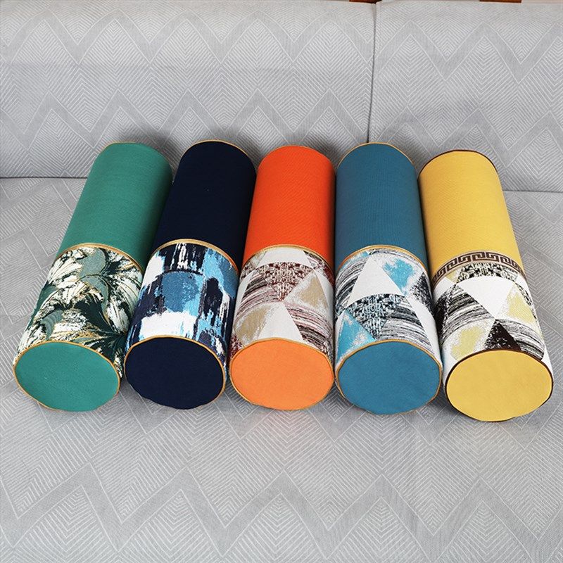 艺必旭现代午睡枕长条圆柱枕客厅红木沙发罗汉床扶手抱枕靠垫,居家布艺,腰靠垫,淘宝优惠券,粉丝福利购,淘宝优惠卷