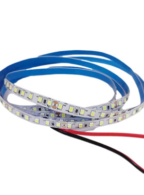 准色温12V/24V2835裸板LED5050贴片不防水60珠/120珠10000K灯带条
