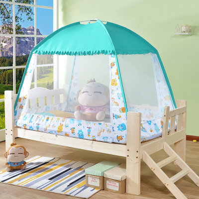 儿童床蚊帐宝宝床婴儿床防摔蒙古包80160m米床88168m床幼儿园