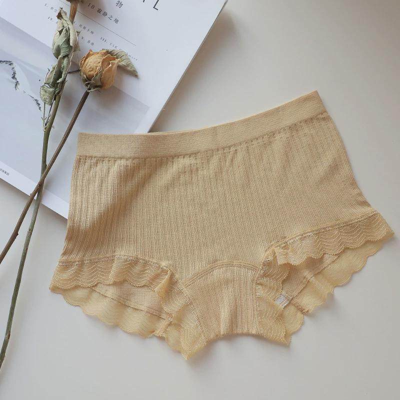 2025新款内裤女纯棉裆无痕中腰大码打底安全裤防走光平角三角短裤,女士内衣/男士内衣/家居服,女三角裤,淘宝优惠券,粉丝福利购,淘宝优惠卷