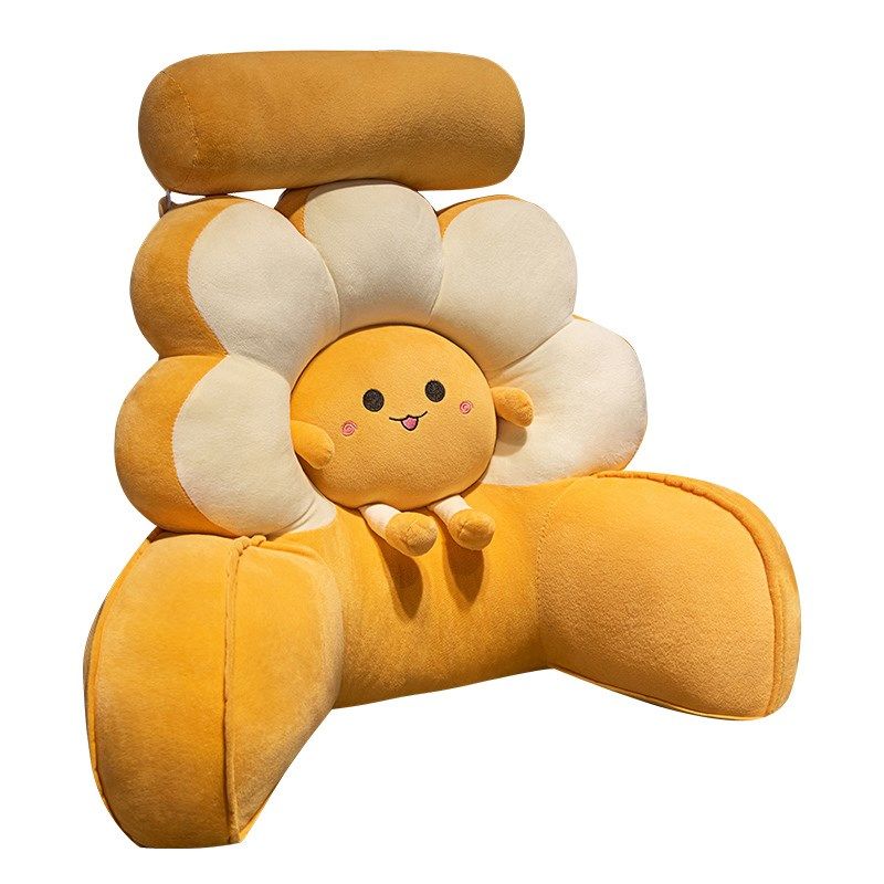 花朵床头靠垫沙发大靠背软包办公室护腰靠枕座椅腰靠垫榻榻米腰枕,居家布艺,床头靠垫,淘宝优惠券,粉丝福利购,淘宝优惠卷