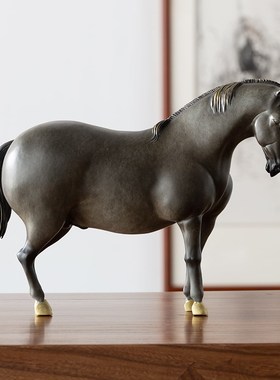 铜韵堂丨五马图摆件马到成功工艺品家居客厅办公室装饰礼品送领导